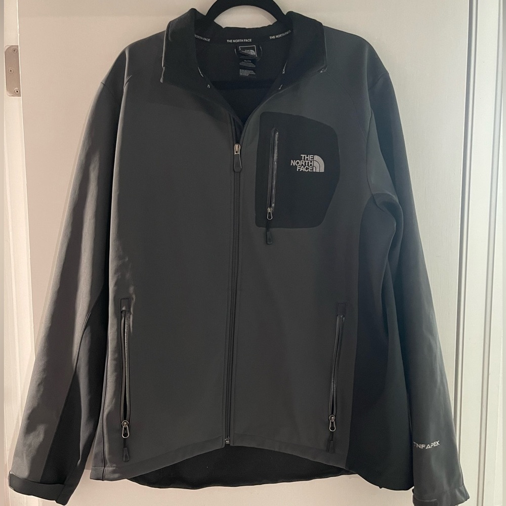 The North Face Men's Crest Full Zip Gray Jacket Size XL